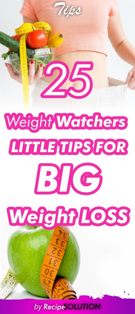 25 Little Tips for Big Weight Loss - Pioneer COOKERY 2025 | +1000 Best Pioneer Healthy Recipes