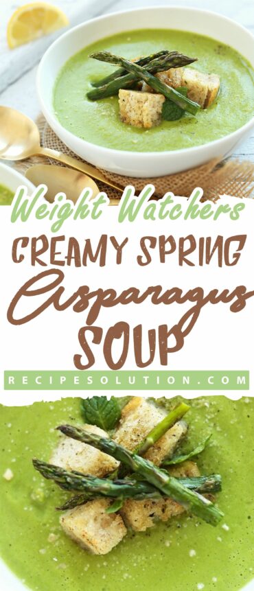 CREAMY SPRING ASPARAGUS SOUP