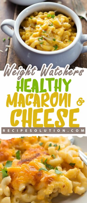 Weight Watchers Healthy Macaroni and Cheese