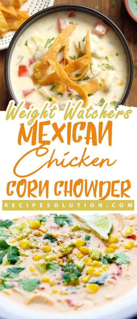 MEXICAN CHICKEN CORN CHOWDER - Pioneer COOKERY 2025 | +1000 Best Pioneer Healthy Recipes