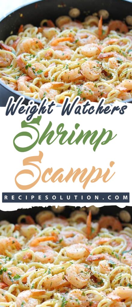 Shrimp Scampi (Smart Points: 4) - Pioneer COOKERY 2025 | +1000 Best Pioneer Healthy Recipes