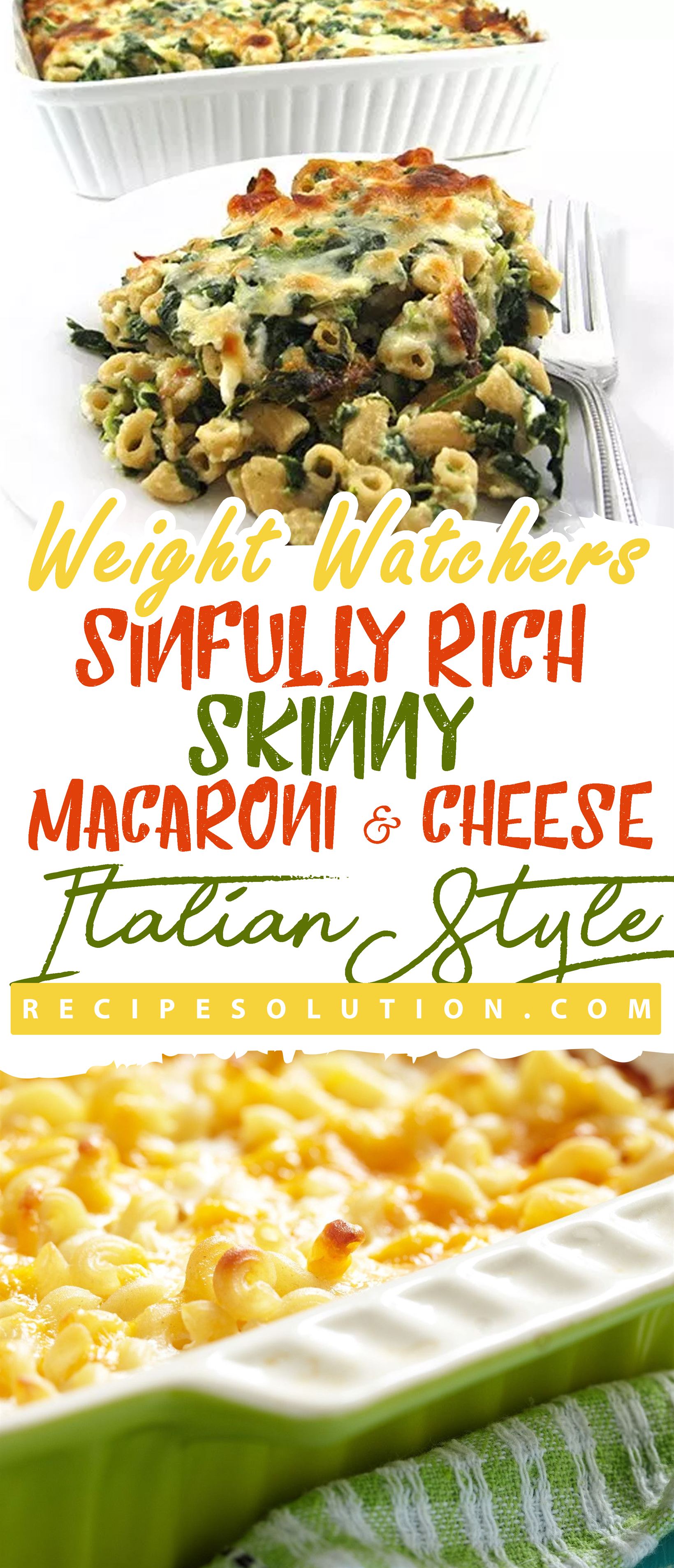 Sinfully Rich and Skinny Macaroni & Cheese, Italian-Style - Pioneer COOKERY 2025 | +1000 Best Pioneer Healthy Recipes