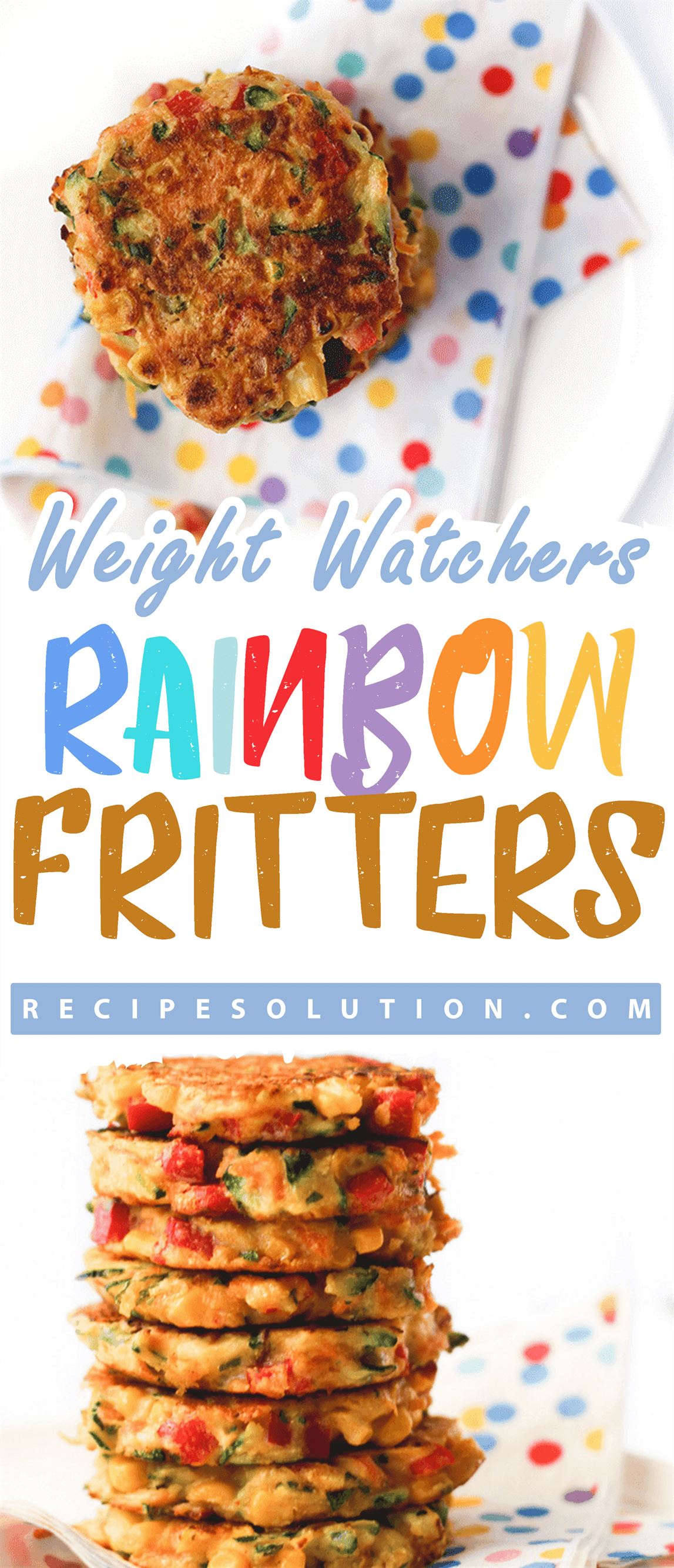 Rainbow Fritters - Pioneer COOKERY 2025 | +1000 Best Pioneer Healthy Recipes