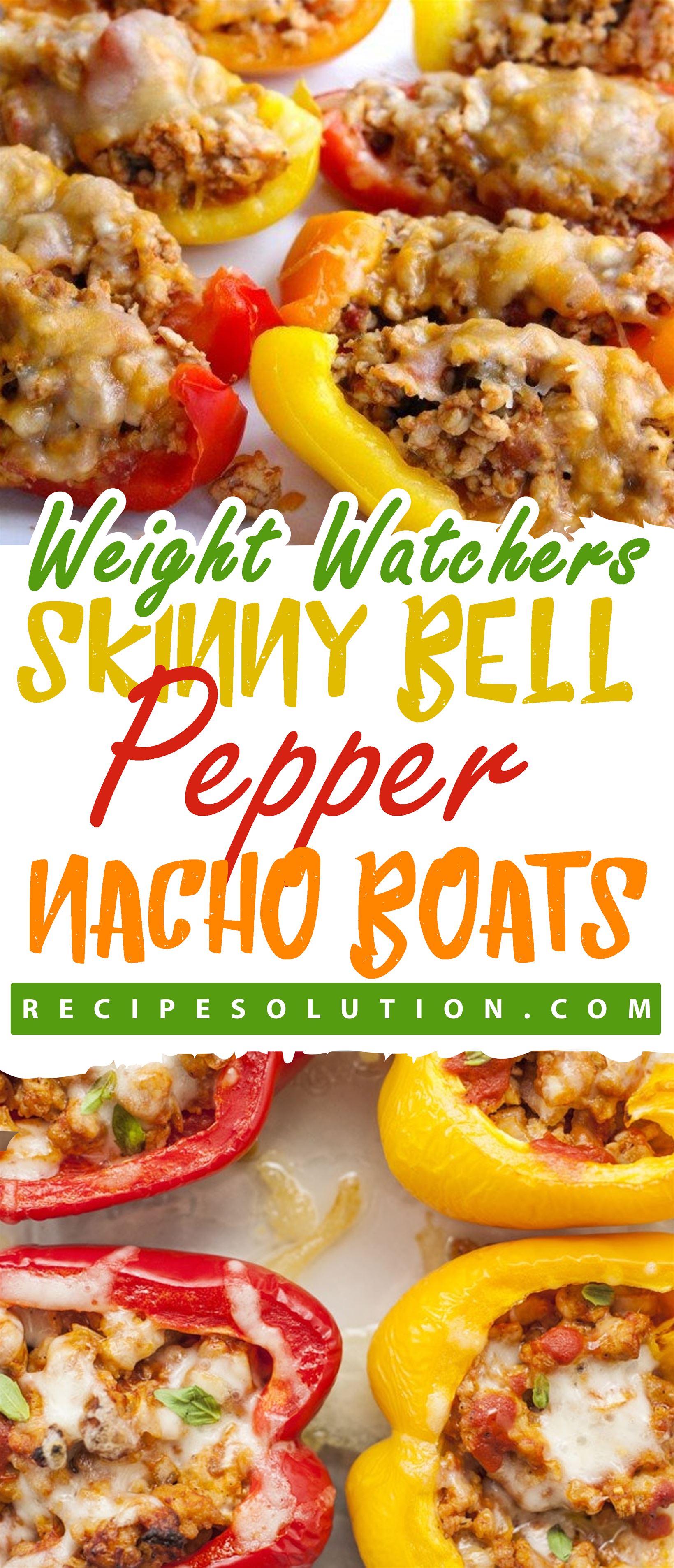 Skinny Bell Pepper Nacho Boats - Pioneer COOKERY 2025 | +1000 Best Pioneer Healthy Recipes