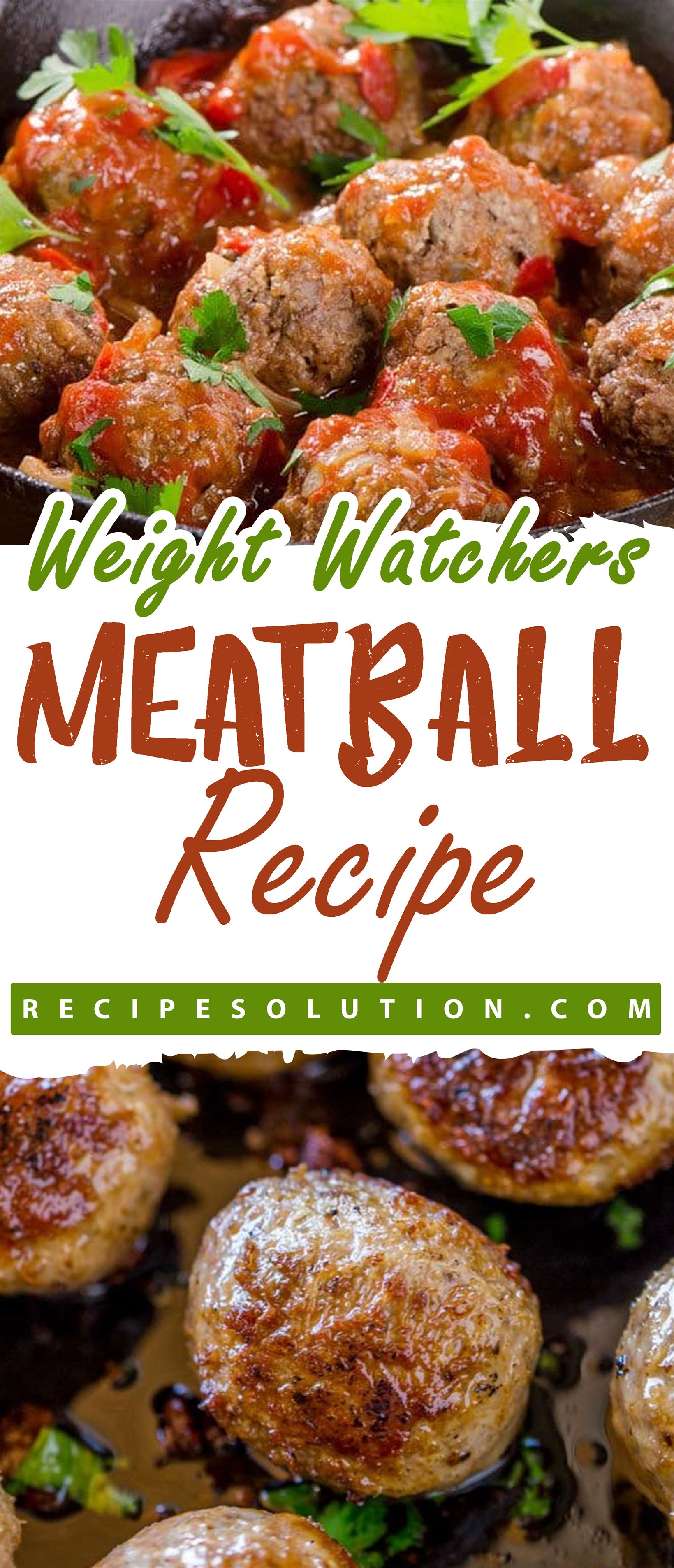 Weight watchers Meatball Recipe