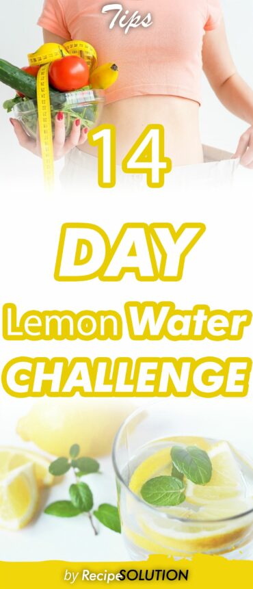 Here’s A 14-Day Lemon Water Challenge That Will Help You Lose Weight