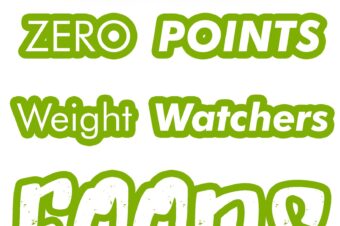 72 ZERO POINT WEIGHT WATCHER FOODS