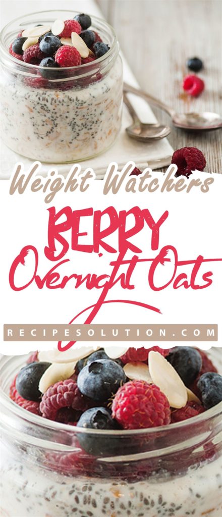 Berry Overnight Oats - Pioneer COOKERY 2025 | +1000 Best Pioneer Healthy Recipes