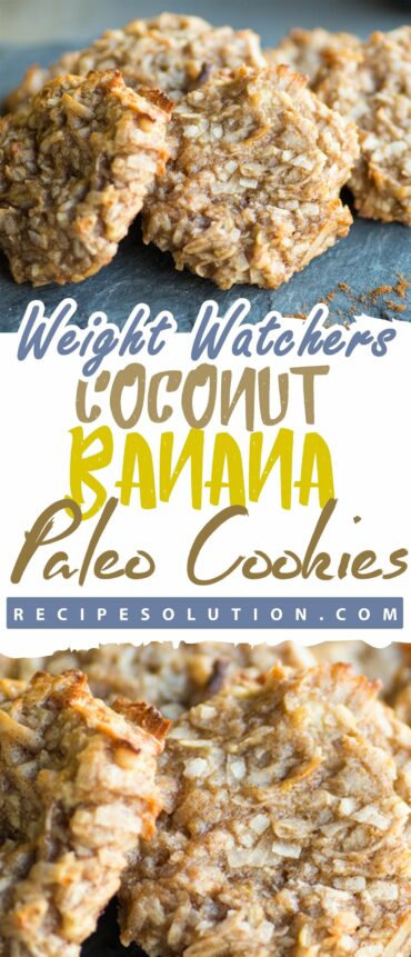 Coconut Banana Paleo Cookies