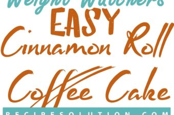 Weight Watchers Easy Cinnamon Roll Coffee Cake!!!