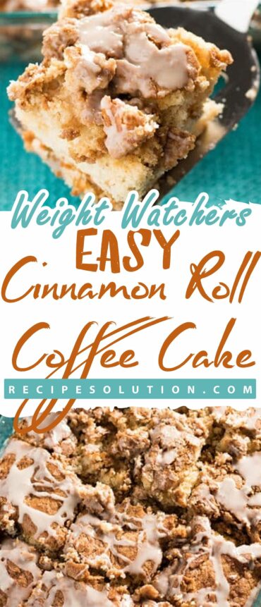 Weight Watchers Easy Cinnamon Roll Coffee Cake!!!