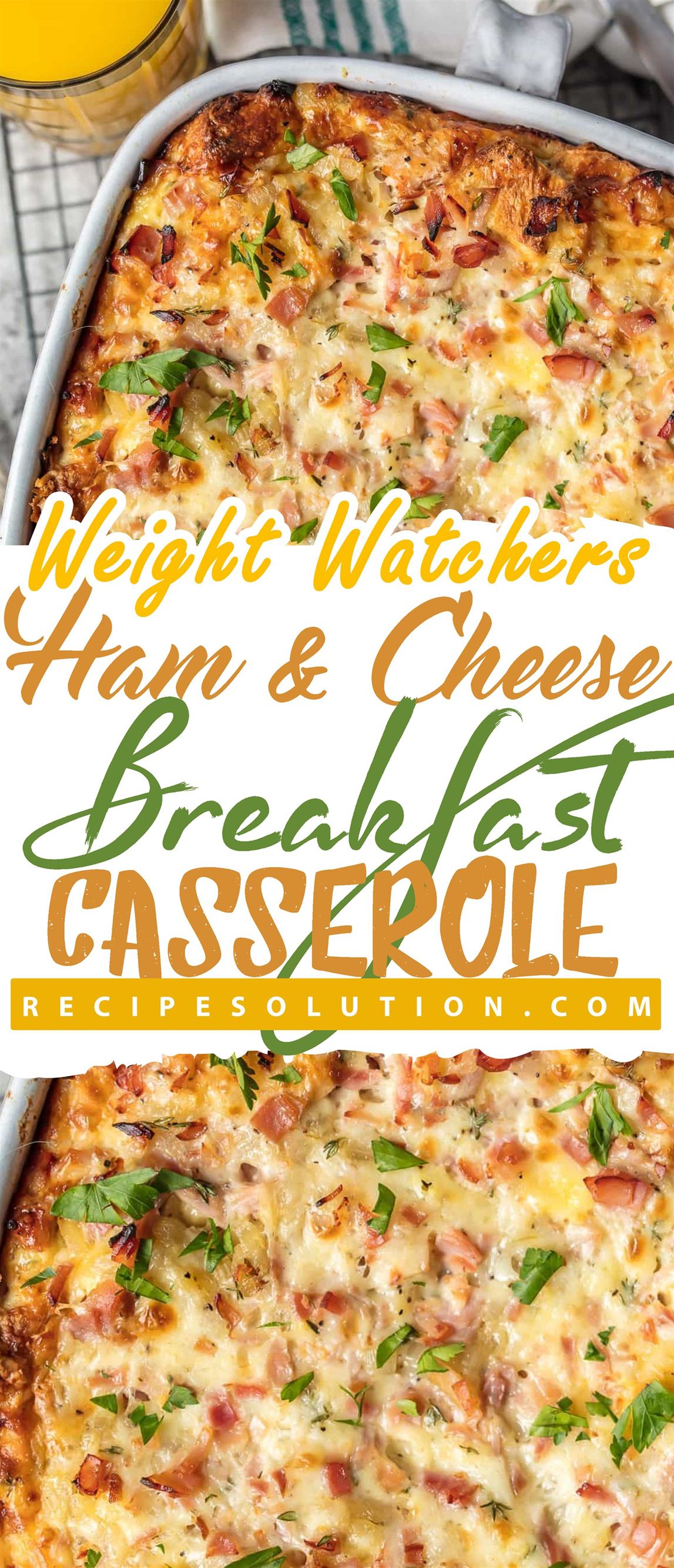 Weight Watchers Ham & Cheese Breakfast Casserole!!! - Pioneer COOKERY 2025 | +1000 Best Pioneer Healthy Recipes