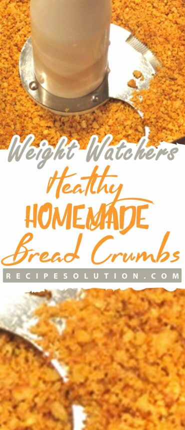 Healthy Homemade Bread Crumbs