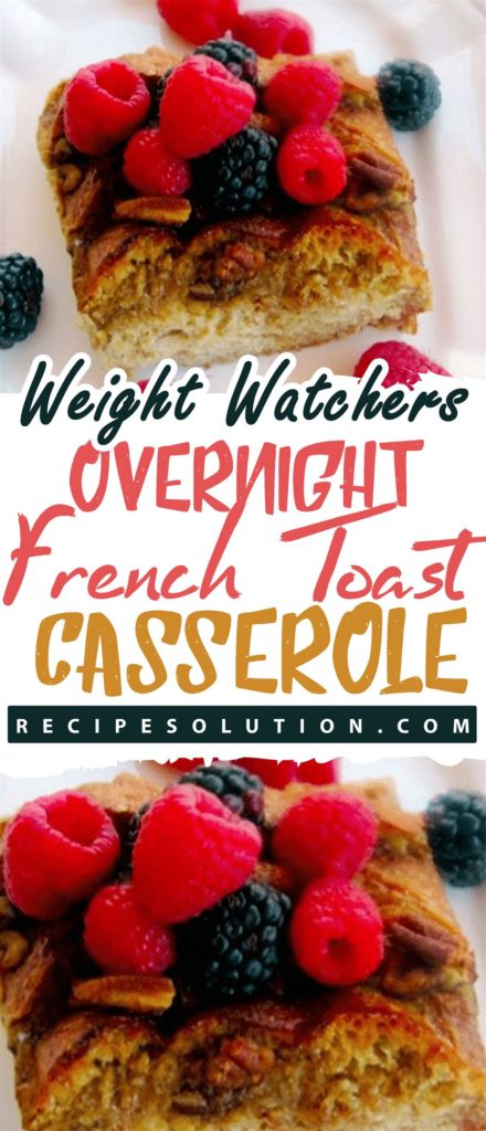 Overnight French Toast Casserole