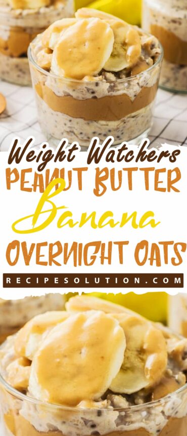 Peanut Butter Banana Overnight Oats