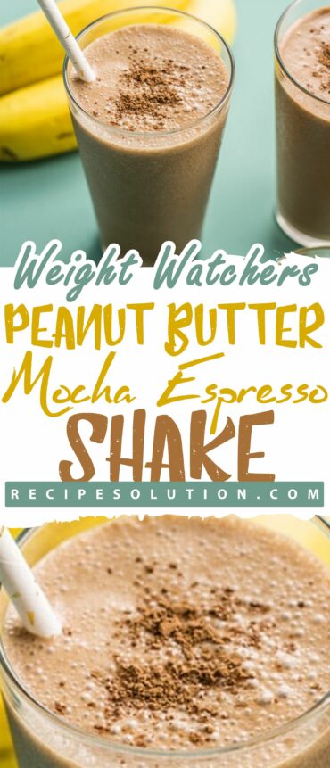 Peanut Butter Mocha Espresso Shake