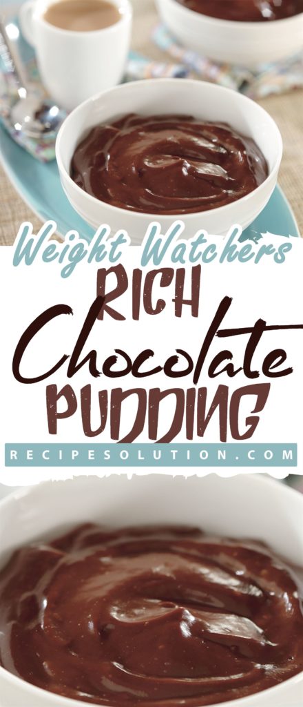 Rich Chocolate Pudding - Pioneer COOKERY 2025 | +1000 Best Pioneer Healthy Recipes