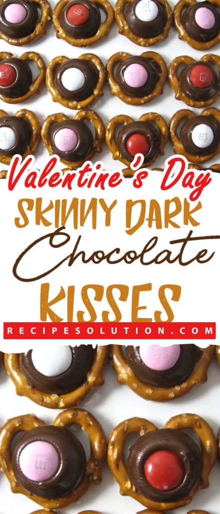 Valentine's Day Skinny Dark Chocolate Kisses Dessert {3 ingredients} - Pioneer COOKERY 2025 | +1000 Best Pioneer Healthy Recipes