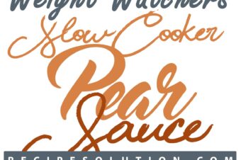 Slow Cooker Pear Sauce