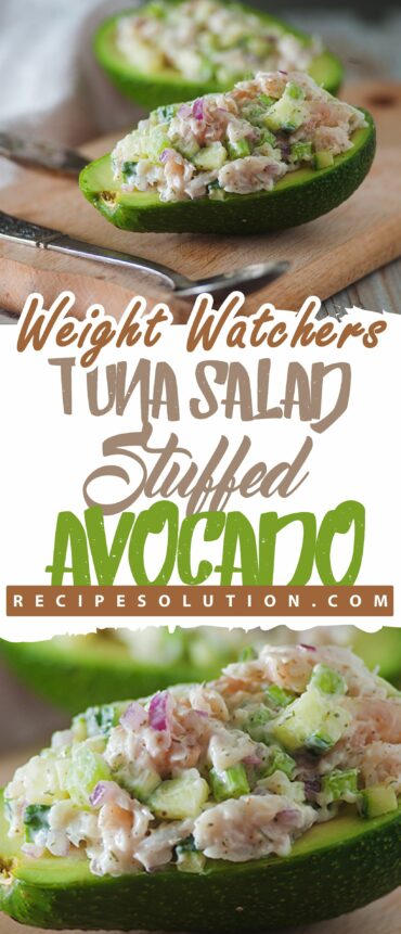 Tuna Salad Stuffed Avocado