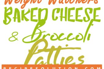 Weight Watchers Baked Cheese & Broccoli Patties!!!