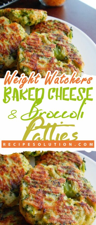 Weight Watchers Baked Cheese & Broccoli Patties!!!