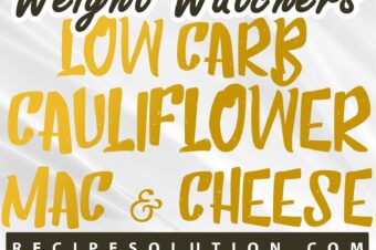 [ Low Carb ] Cauliflower Mac and Cheese