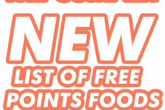 The Complete Weight Watchers  List of Free Points foods (over 200 new Zéro Points foods)