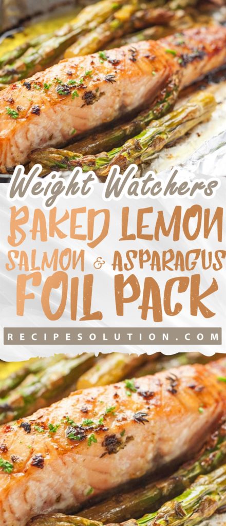 Baked Lemon Salmon and Asparagus Foil Pack - Pioneer COOKERY 2025 | +1000 Best Pioneer Healthy Recipes