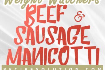 Beef and Sausage Manicotti