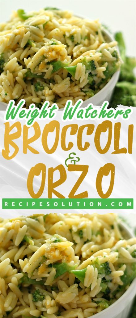 Broccoli and Orzo - Pioneer COOKERY 2025 | +1000 Best Pioneer Healthy Recipes