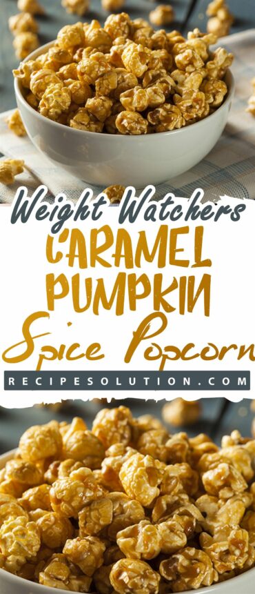 Caramel Pumpkin Spice Popcorn Recipe