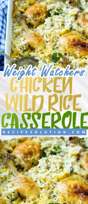 Chicken & Wild Rice Casserole