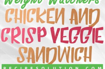 Chicken and Crisp Veggie Sandwich