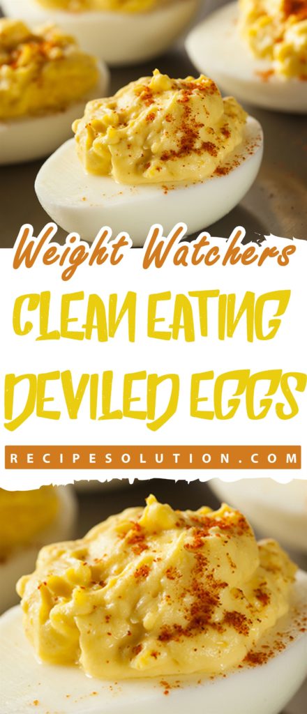 Clean-Eating Deviled Eggs