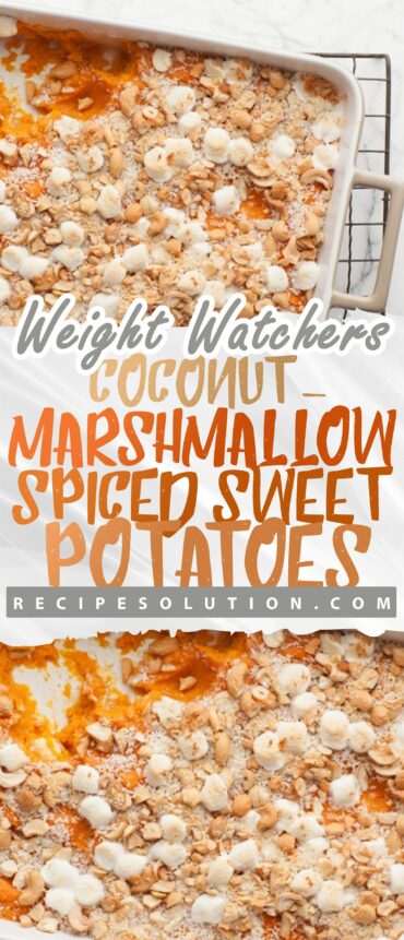 COCONUT-MARSHMALLOW SPICED SWEET POTATOES