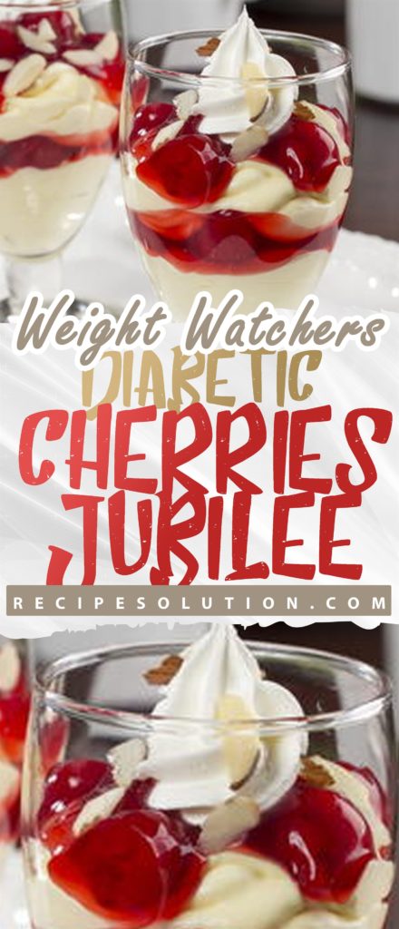 //A Great // Diabetic Cherries Jubilee - Pioneer COOKERY 2025 | +1000 Best Pioneer Healthy Recipes