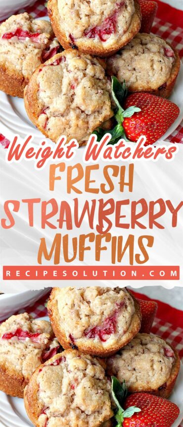 Fresh Strawberry Muffins – Easy Recipe