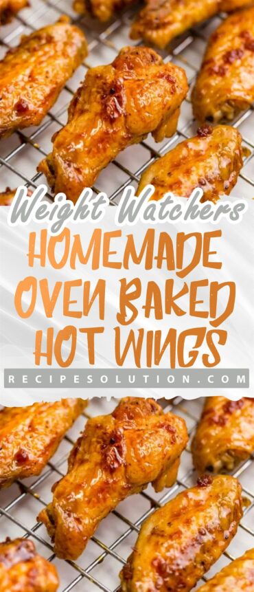 Homemade oven baked hot wings