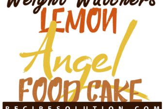 Weight Watchers Lemon Angel Food Cake!!!