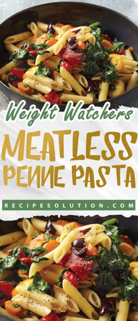 Meatless Penne Pasta - Pioneer COOKERY 2025 | +1000 Best Pioneer Healthy Recipes