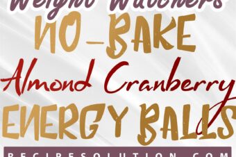 No-Bake Almond Cranberry Energy Balls