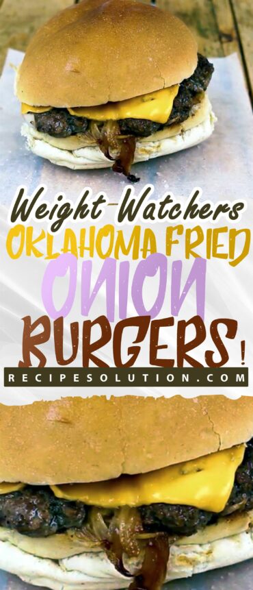 Oklahoma Fried Onion Burgers!