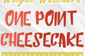 WEIGHT WATCHERS ONE POINT CHEESECAKE