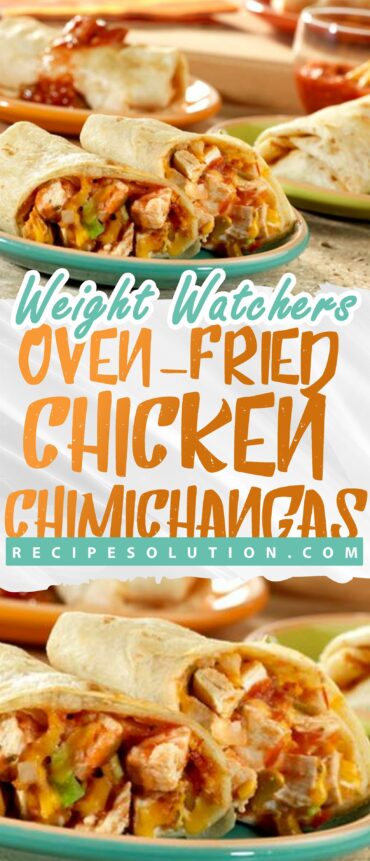 Oven-Fried Chicken Chimichangas