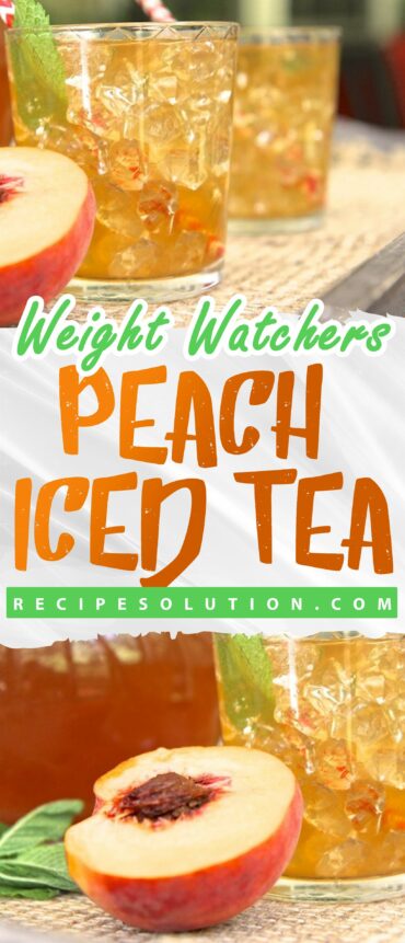 {4-ingredient} – Peach Iced Tea Recipe