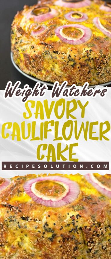 Savory Cauliflower Cake