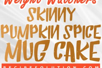 Skinny Pumpkin Spice Mug Cake