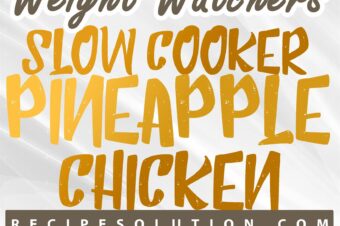 Slow Cooker Pineapple Chicken { Low-Calorie  }