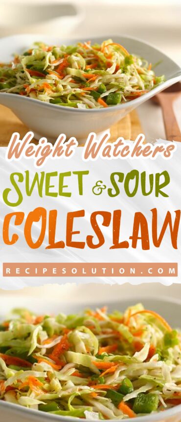 Sweet & Sour Coleslaw Recipe